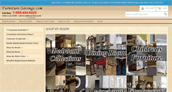Desktop Screenshot of furniture-savings.com